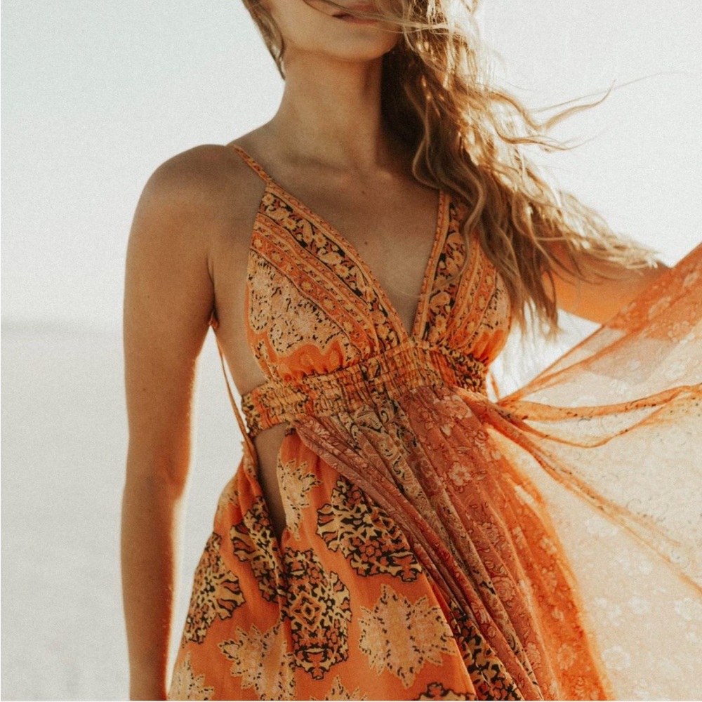NWOT! Free People Meredith Maxi Dress